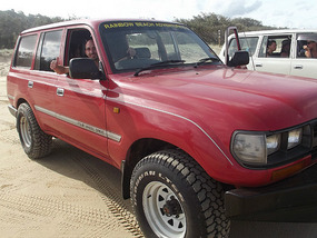 new driving 4x4 on main fraser beach