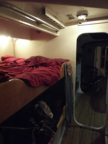 my bed on boat