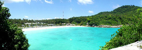 Ao Patok beach view from next to bungalow