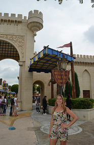 El castillo de Shrek con la princesa!