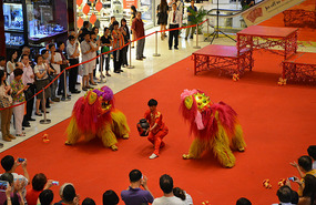 Leones chinos