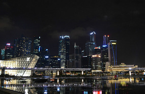 Skyline nocturno
