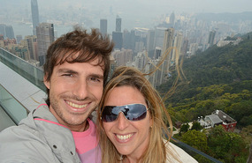 En la cima