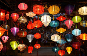 Lamparas iluminadas