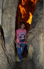 Chris en la cueva