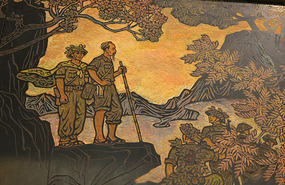 Ho Chi Minh en una expedición