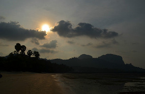 Atardecer desde Hat Sivalai
