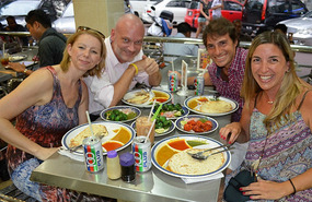 Cenando con Eva y Andreas