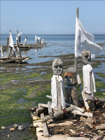 River sculptures