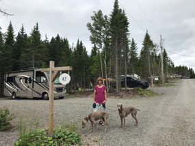Bourg de Pabos Campground, Chandler, QC