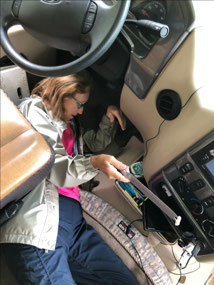Trying to retrieve the campground cardkey