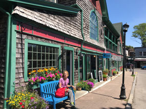 Arriving Bar Harbor Village Green
