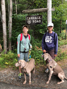 Taking the Eagle Lake Carriage Road