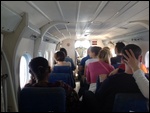 Flight from Mahe to Praslin