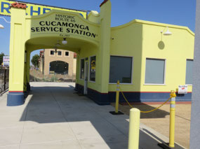 Restored Gas Station in Rancho Cucamonga