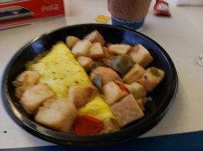 Amtrak Breakfast