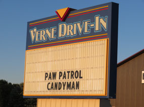 Not a fancy marquee