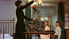 Mary Poppins' actual bag