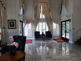Lobby of our hotel
