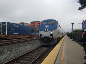 The Coast Express arrives