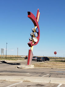 A Route 66 rest stop