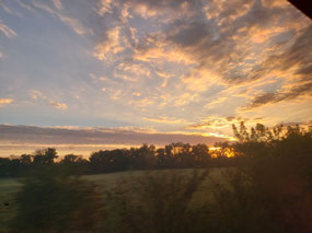Sunrise over Kansas