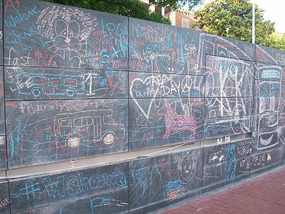 The First Amendment Wall