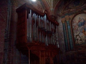 Organ in the basilica