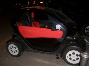 A one-person electric car