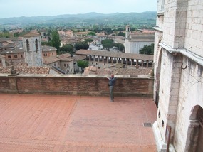 Gubbio - view from the Palazzo del Consoli