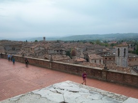 Gubbio - view from the Palazzo del Consoli