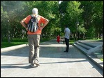 Alan Strolls Through Leafy Tashkent