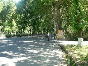 Tree Lined Parks of Samarkand