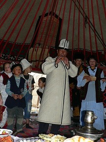 We are Entertained with Kyrgyz Music