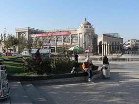 Alan in Kashgar