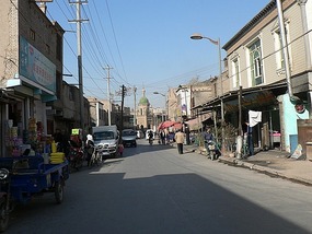 Street Scenes, Old City of Kashgar