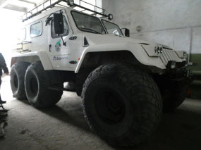 Our Trekol in Chukotka