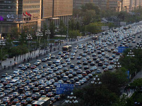 Busy Chang'an Ave (c. Australian Cowboy)