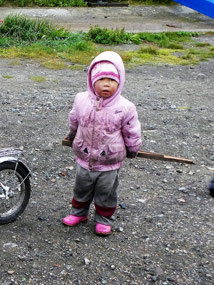 A Little Girl in Pink