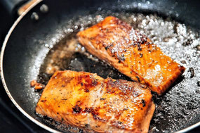 Fried Salmon - Bliss