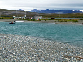 Lagoon and Fishing Boats