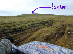 Spotted at Last - Alans' ATV!