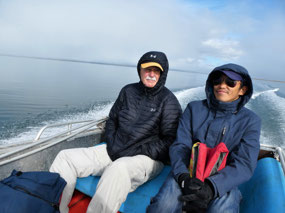 Alan & Alex Looking Happy & Relaxed