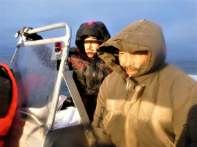 Aleksey and Gennady at the Helm
