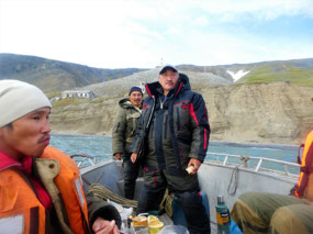Aleksey Spots a Dead Whale