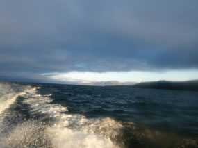 Heading Out Into the Bering Strait