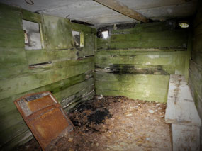 Eerie Insides of the Bunker