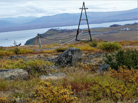 Looking Out from Mikhail Hill