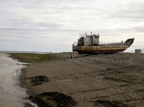 Old Rusting Car Ferry
