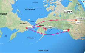 Proximity of Gudym to US Strategic Sites